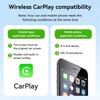 Hoco HU3 Wireless Carplay  Adapter, Usb-a/usb-c, Wi-fi 2.4/5 GHZ, Low Delay, for Cars with Wired Carplay