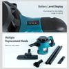 21V Cordless Vacuum Cleaner Brushless Motor Removable and Washable Filter Powerful Suction Handheld Vacuum Cleaner