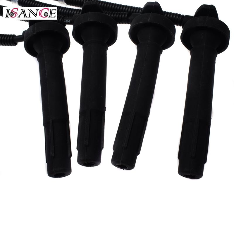 Ignition Spark Plug Wire Cables Kit SOA430Q124 For Subaru Legacy Outback 2005-2009 & Impreza 2005-2011 & Forester 2005-2010