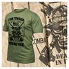 Combat T-shirt Military I Run Toward Gunfire Infantry Tactical Assault Tee