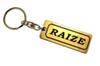 Rise Gold Black Double Ring Acrylic Original Keychain Late Custom Parts A-614-1 & (Early & Models)
