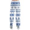 Women  Winter Plaid Pants Full Length Long Trousers Sports Pants