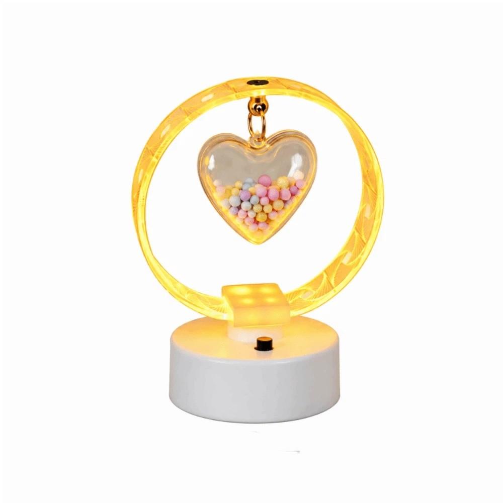 Fine Acrylic Material Warm Glow Desktop Decor Lamp Ambient Lighting Lamp  Study Table