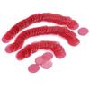 100 pièces bleu clair/vert clair/jaune clair/rouge clair jetons de Bingo en plastique 3/4 pouces (1,9cm)