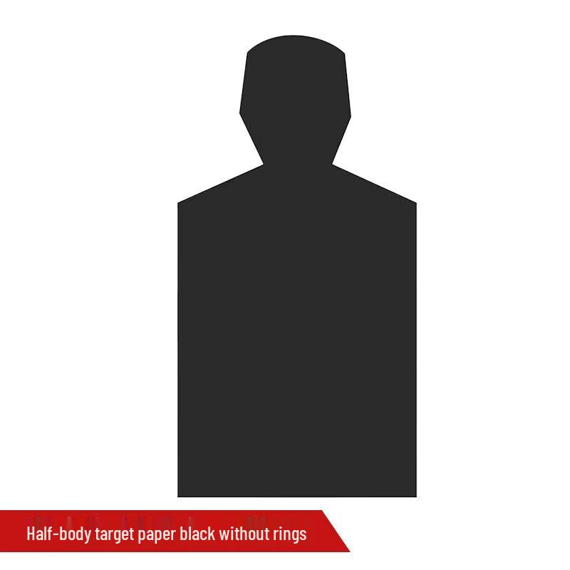 Youdun Half-Body Shooting Target Paper 100x50cm