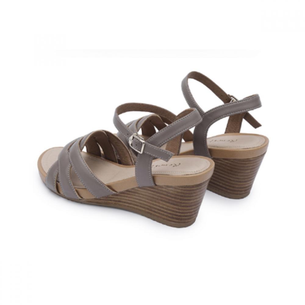 Kumkang Women Wedge Sandals Ivory G7 Gray Rensac5314g9
