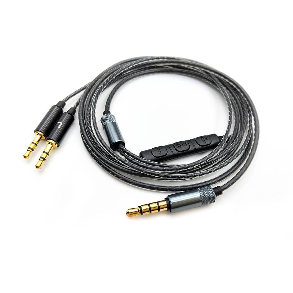 Sol Republic HD V8/V10/V12/X3 Headphone Cable with 3.5 To 2.5 Adapter & Mic Volume Control