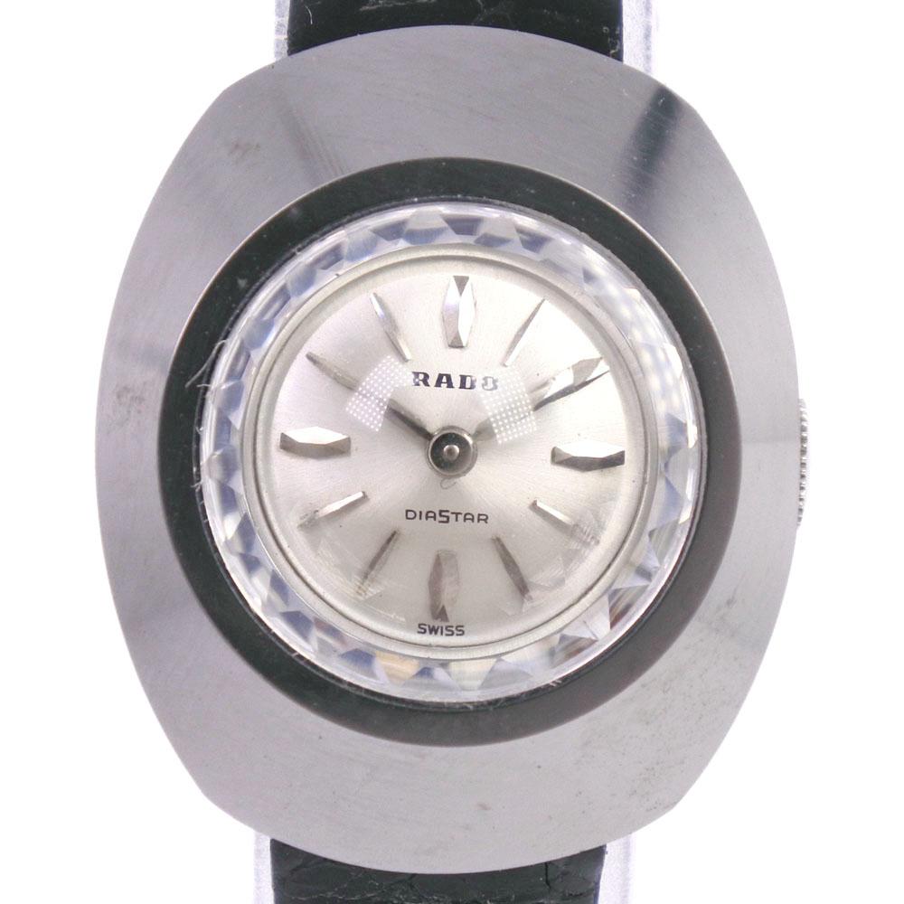 

RADO DIATAR Watches cal.1677 SilverDial Stainless Steel/leather Hand Winding Women Used