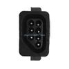 R6FF 7 Pin Female Connector Socket Slot 90 Degree for Game Consoles Controllers