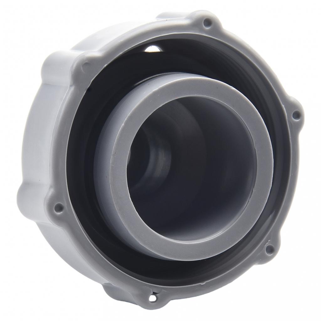 Practical Black Drain Valve for For draining Pool Hose Adapter 32mm P6H1419