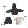 1/12 Male Figure Clothes Men's Casual Outfits, Handmade Fashion Costume for Doll 6inch Action