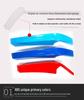 Tricolor Decorative Strips for BMW Kidney Grille: Fits 19-22 New 3 Series & G20 Series
