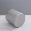 Stainless Steel Trash Can Small Countertop Trash Can 1.5L Trash Bin With/Without Swing Lid Tabletop Waste Bin for Office