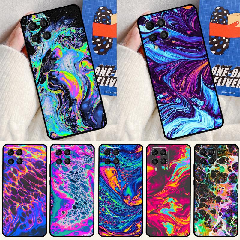 Psychedelic trippy abstract art For Samsung Galaxy M33 M13 M23 M53 M15 M55 M31 M51 M14 M34 M54 M20 M30s M32 M52 Phone Case