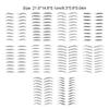 Eyebrow Stickers Making Up Tools Eyebrows Tattooing Tool Beautiful Young Girls Waterproof Tattoos Decals Cosmetic Accessory