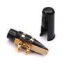 Clarinet, Black Saxophone Mouthpieces  Alto, Soprano, Tenor  Saxophone Mouthpieces with Caps Clamp-On Reeds