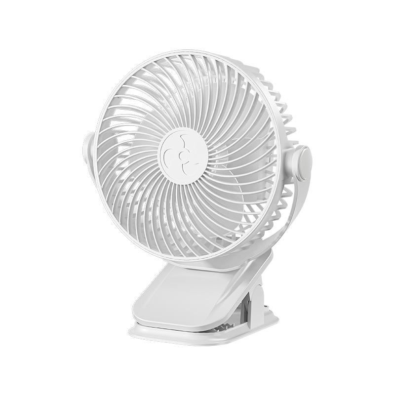 

Portable Silent USB Mini Clip Fan with Light - 3-in-1 Wall-Mounted & Desktop Use Plug-in [No Light Options]