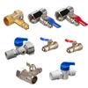 All-Copper Inlet Tee Ball Valve for Pure Water Machine (4-Point, 2-Point, 3-Point)