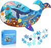 Hahowa Unique Animal Puzzle Children Jigsaw Puzzle Toy With Paper Gift Box Montesorri Education Games Toys Gifts For Kids Child