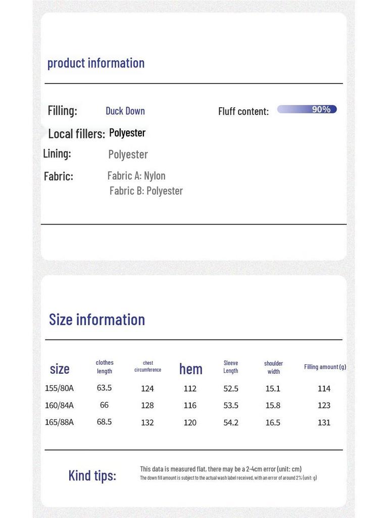 Xue Zhong Fei Women's Petite Color-Block Puffer Down Jacket