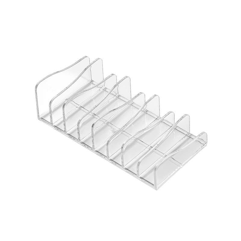 New Eyeshadow Palette Organizer Eyepowder Storage Tray Cosmetics Rack Makeup Tools Compartment Holder For Women Makeup Organizer