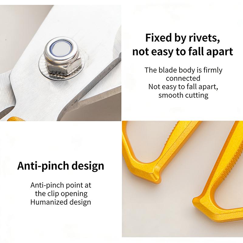 Kitchen Scissors Heavy Duty Stainless Steel Multifunctional Bone Cutting Sharp Accessories