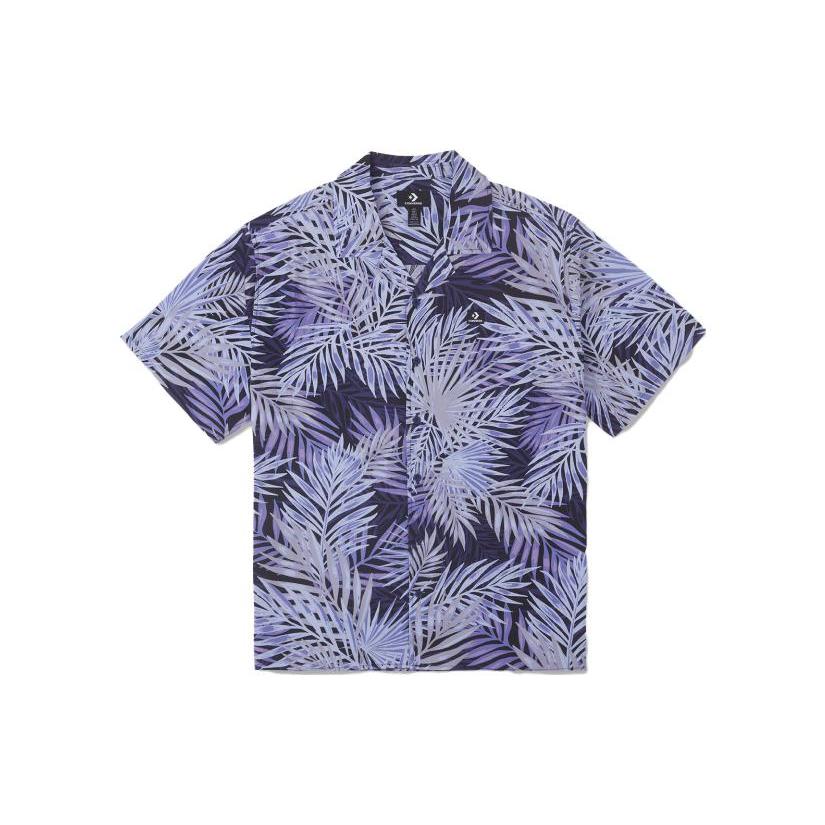 

Новая мужская курортная рубашка Converse с принтом растений, синяя 10023277-A02 L