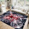 AC Milan Design Crystal Velvet Carpet Cozy Non?Slip Printed Rug For Bedroom Living Room Entrance
