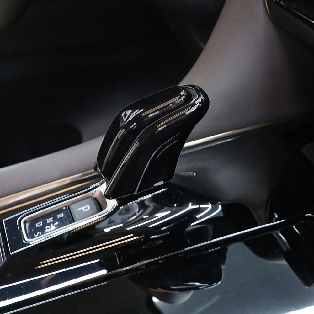 LHD RHD For Toyota Alphard Vellfire 40 Series 2024 2024 ABS Black Car Gear Shift Knob Gear Head Cover Trim Sticker Accessories