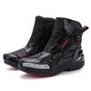 Waterproof Locomotive Shoes Luminous Motorcycle Riding Shoes Men's Riders Locomotive Boots Racing Short Boots Four Seasons