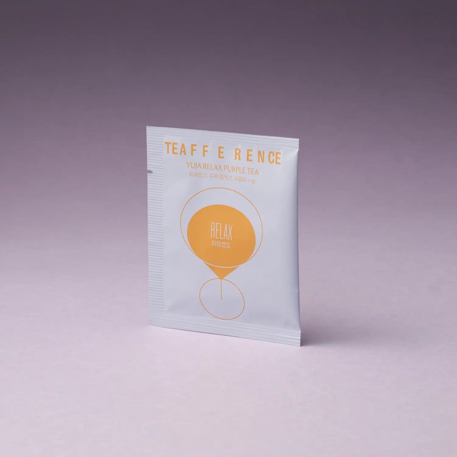 TEAFFERENCE Purple Tea #Yuja Relax 1.1g 1ea 1.1g
