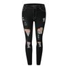 Women Fashion Pocket Wild Slim Fit Tight Pants