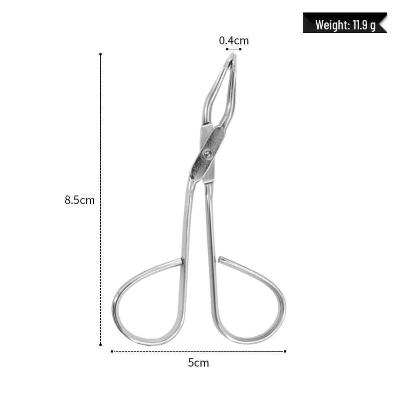 Premium Stainless Steel Tweezers Set for Eyebrows, Nose, Lip Hair, and Beard Trimming