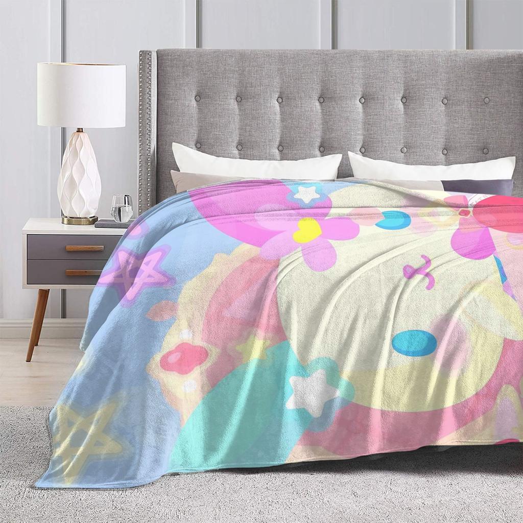 Usahana Cartoon Plush Blanket Kids Adult  Flannel Throw Blanket For Living Room Super Warm Custom  Quality Bedspread Gift Idea
