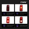 LED Taillight Assembly with Flowing Turn Signals for 89-98 Toyota Land Cruiser LC80