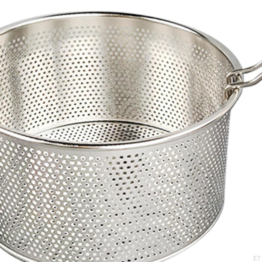 Stainless Steel Fry Basket for Indoor and Outdoor Dining