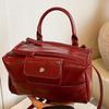 Niche Large-capacity Handbag Women's Autumn New High-value Fashionable Retro Shoulder Messenger Bag