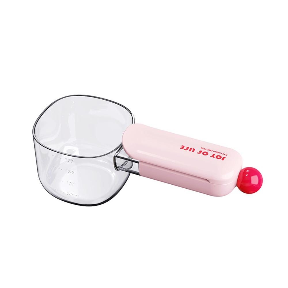 Sealing Clip Measuring Spoon Multi-Functional Food Scoop Multi Use Pet Food Scoop Kitchen