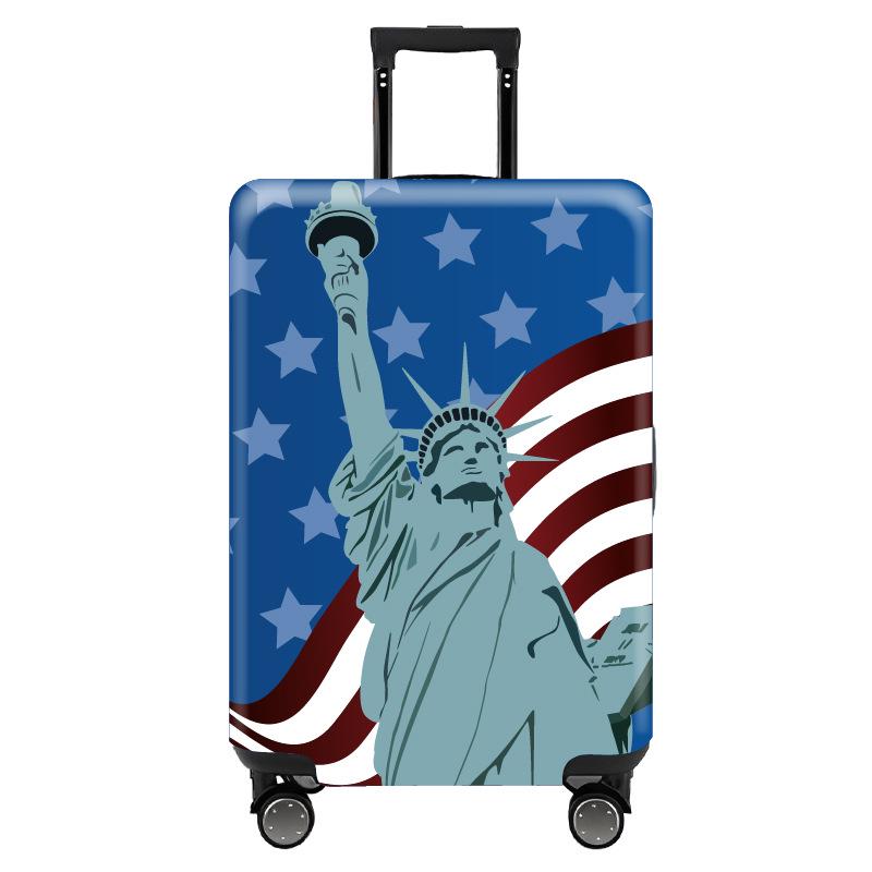 Trendy Elastic Luggage Protector Cover for Business Travel Suitcases