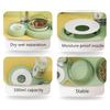 New Pet Automatic Feeders Three Bowl Pet Water Dispenser Feeders Large-diameter Dog Basin Cat Bowls Pet Automatic Feeders