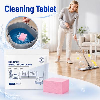Floor Cleaning Wipes Multiple Effect Floor Clean Disposable Cleaning Cloths for Home Use 30 Pieces Pack Suitable for Various Floor Types