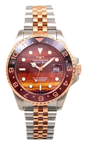 

Technos T9C11TP Men s Silver Watch, Water Resistant to 10 ATM, Date Display