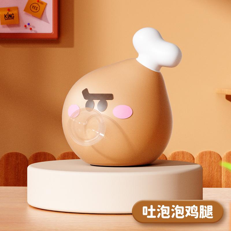 

Cute Food Series Spitting Bubbles Squishy Squeeze Toys Anxiety Stress Relief Sensory Antistress Toys For Adults Kids Toys Gifts