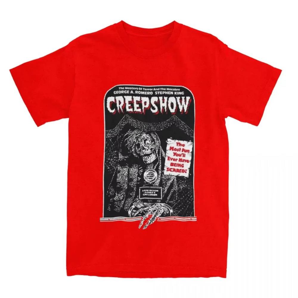 Summer Creepshow Ticket Taker Halloween Gift For Fans Shirt Merchandise Men Women  Vintage Tees Short Sleeve Tops