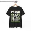 Psych TV Show Graphic Tee Shawn Spencer Vintage Shirt Summer Unisex Loose and Breathable Cotton Tshirt