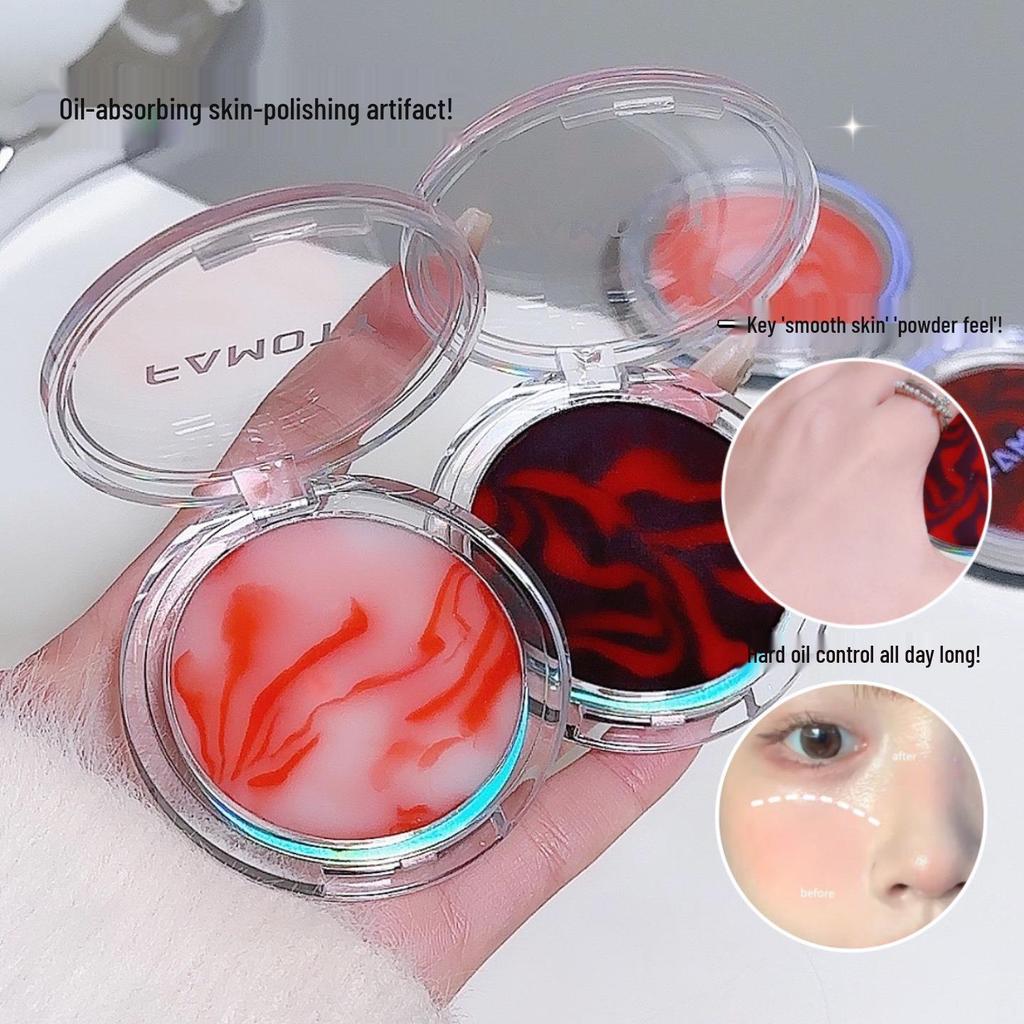 FAMOTY Soft Mist Setting Powder: Waterproof, Sweatproof, Oil Control, Transparent, No-cake Finish, Pore-blurring, No Powdery Feel.