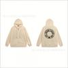Mens Oversized Zip-Up Hooded Sweatshirt Casual Streetwear Cotton Pullover Fall