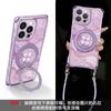 Applicable to Apple 11promax mobile phone case iphone11 four-corner lanyard 11 four-leaf clover bracket 11 lambskin 11