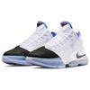 Nike LeBron 19 Low Black Toe Men Sneakers White Medium-Blue Siren-Red DH1270-100