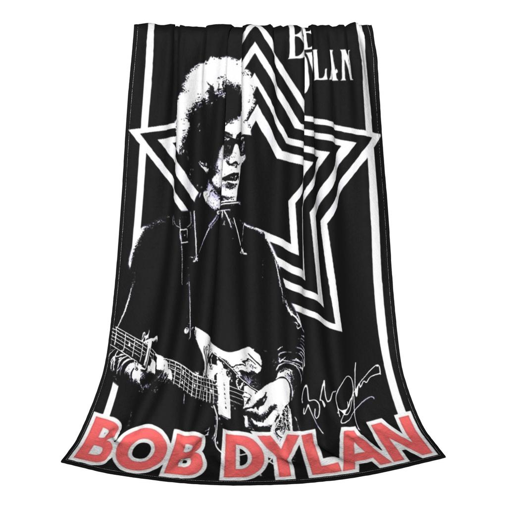 Bob Dylan Singer Folk Music Blanket Multi-size Super Soft and Warm  Throw Blankets for Sofa Couch and Bed
